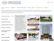 Tablet Screenshot of lakhlani.com